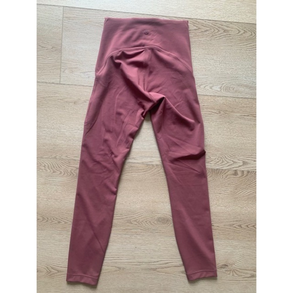 Lululemon Instill High-Rise Tight 25 Mauve Rose Yoga Leggings Size 2 W5DJTS